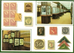 ** * 17 Db MODERN Bélyeges Motívumlap / 17 Modern Stamp Motive Postcards - Unclassified