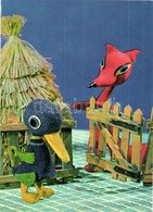 ** * 10 Db MODERN Magyar Bábfilm Sorozatos Motívumlap, Mazsola és Tádé, Süsü / 10 Modern Hungarian Puppet Animated Film  - Non Classificati