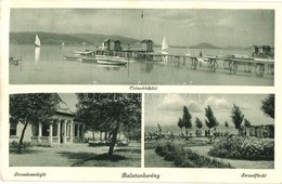 * T2 Balatonberény, Csónakkikötő, Strandvendéglő, étterem, Strandfürdő, Fürdőzők, Vitorlások - Unclassified