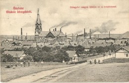 T2 1909 Diósgyőr (Miskolc), Vasgyár Látképe Az új Templommal - Unclassified