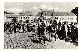 ** T1 1940 Dés, Dej; Bevonulás, Horogkeresztes Zászló / Entry Of The Hungarian Troops, Swastika On Flags - Ohne Zuordnung