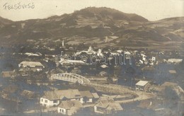 T2 ~1906 Felsővisó, Viseu De Sus; Híd / Bridge. Photo - Unclassified