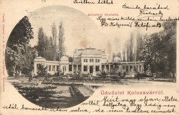 T2/T3 1902 Kolozsvár, Cluj; Sétatéri Mulató. Dunky Fivérek Cs. és Kir. Udv. Fényképészek / Promenade, Restaurant, Inn (E - Ohne Zuordnung