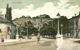 T2/T3 Kolozsvár, Cluj; Séta Téri Bejárat, Diána Gőzfürdő, Uszoda, Kerékpár. Schuster Emil Kiadása / Promenade Entrance,  - Ohne Zuordnung