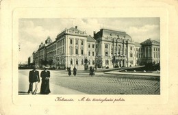 T2/T3 1910 Kolozsvár, Cluj; M. Kir. Törvénykezési Palota. W. L. Bp. 6399. / Court Palace (EK) - Unclassified