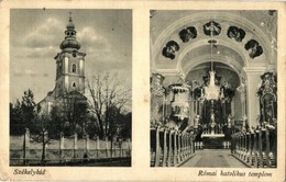 ** T3 Székelyhíd, Sacueni; Római Katolikus Templom, Belső, Oltár / Catholic Church, Interior, Altar (EB) - Unclassified