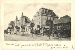 T2/T3 Temesvár, Timisoara; Józsefvárosi Vasútállomás / Railway Station / Bahnhof (EB) - Ohne Zuordnung