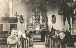 * T3 Torockószentgyörgy, Coltesti; Zárdatemplom Belső Az új Oltárral / Church Interior With New Altar  (szakadás / Tear) - Ohne Zuordnung