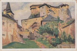 ** T3 Árvaváralja, Árva Vára, Udvar, Természetrajzi Múzeum / Castle, Court Yard, Museum S: E. Kosy (kis Szakadás / Small - Non Classés