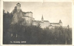 T3 Árvaváralja, Oravsky Podzámok; Oravsky Zámok / Árva Vára / Castle; Foto Tatra (szakadás / Tear) - Unclassified