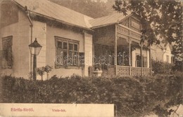 T3 Bártfa, Bártfafürdő, Bardejovské Kúpele, Bardejov; Viola Lak. Kiadja Divald Adolf 1912. / Villa (szakadás / Tear) - Unclassified