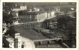 ** T2/T3 Besztercebánya, Banská Bystrica; Híd, Látkép / General View, Bridge. Photo (EK) - Ohne Zuordnung