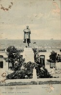 T4 Érsekújvár, Kossuth Szobor, üzlet / Statue, Shops (kis Lyuk / Pinhole) - Ohne Zuordnung