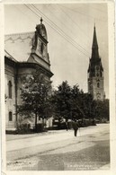 * T2 1938 Igló, Zipser Neudorf, Spisská Nová Ves; Evangélikus és Katolikus Templom / Churches. Lumen 1307. - Unclassified