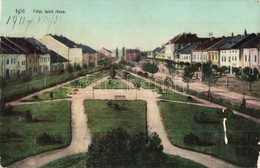 * T2/T3 Igló, Zipser Neudorf, Spisská Nová Ves; Fő Tér Felső Része / Main Square (felszíni Sérülés / Surface Damage) - Ohne Zuordnung