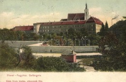 T2/T3 1906 Illava, Illau, Ilava; Gefängnis / Fegyház, Börtön. Kiadja Lippa Ármin / Prison, Jail (EK) - Unclassified