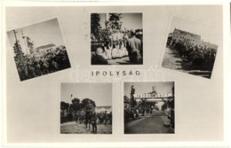 T2 1938 Ipolyság, Sahy; 'A Felvidék Felszabadulásának Első örömünnepe', Bevonulás / Entry Of The Hungarian Troops, + 'Az - Ohne Zuordnung
