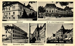 T2/T3 Kassa, Kosice; Bábaképző, Állami Leánygimnázium, Iparostanonc Iskola, Premontrei Gimnázium, Fő Utca / Academy For  - Unclassified