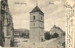 T3/T4 Kassa, Kosice; Orbán Torony, Kiadja Nyulászi Béla / Tower (EM) - Ohne Zuordnung