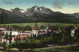 T3 Késmárk, Kezmarok; Vár. Feitzinger Ede No. 687. / Castle (szakadás / Tear) - Ohne Zuordnung