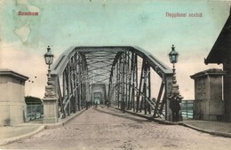 T2/T3 Komárom, Komárno; Nagy-Duna Vashíd. Kiadja Laky Béla / Danube Bridge (EK) - Ohne Zuordnung
