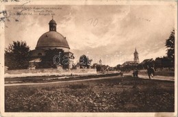 * T3 Komárom, Komárno; Kossuthovo Námestie / Kossuth Platz / Kossuth Tér, Rozália Templom / Square, Church (ázott Sarok  - Unclassified