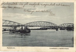 T2 Komárom, Komárnó; Duna, Hajóállomás / Dunaj With Port - Ohne Zuordnung
