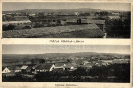 T3 Köbölkút, Gbelce; Pohlad / Kolonie / Látkép, Telep / General View, Settlement (fa) - Ohne Zuordnung