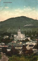 * T3 Körmöcbánya, Kremnitz, Kremnica; Látkép A Vártemplommal. Kiadja Ritter Sándor / General View With The Castle Church - Unclassified