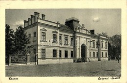 ** T2/T3 Losonc, Lucenec; Laktanya. Kiadja Salamon Károly / Kasárna / Military Barracks (EK) - Ohne Zuordnung