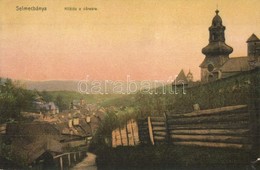 ** T3 Selmecbánya, Schemnitz, Banská Stiavnica; Kilátás A Városra. Joerges Kiadása 1905 / General View (szakadás / Tear) - Unclassified