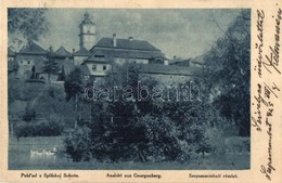 T2 Szepesszombat, Georgenberg, Spisská Sobota; Látkép, Templom / General View, Church - Unclassified