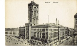 Cpa Berlin Rathaus. - Sonstige & Ohne Zuordnung