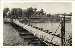 T2 Magyarkanizsa, Ókanizsa, Stara Kanjiza; Pontonhíd / Pontoon Bridge - Unclassified