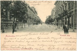 T2/T3 1899 Szabadka, Subotica; Kossuth Utca. Kiadja Hans Nachbargauer / Street View (EB) - Ohne Zuordnung