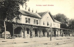 * T2 Verbász, Vrbas; Vasútállomás. Kiadja Seidl Nándor / Bahnhof / Railway Station - Unclassified