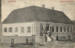 T2/T3 Kotor, Kotoriba; Nagy József üzlete és Saját Kiadása / Publisher's Shop And House + 1916 Pragerhof-Budapest Vonat  - Non Classificati