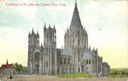 1913 New York, Cathedral Of St. John The Divine (EB) - Unclassified