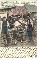 T2 1904 Land Und Leute In Bosnien U. Herzegovina. Türkischer Limonadeverkäufer / Turkish Lemonade Seller, Bosnian Folklo - Non Classés
