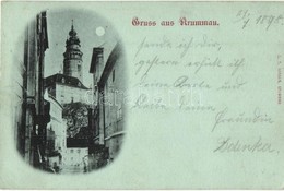T2 1898 Cesky Krumlov, Krummau; Night - Non Classés
