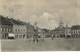 * T2/T3 Valasské Mezirící, Námesti, Obecní úrad / Square, Shop Of Samuel Berger, Town Hall  (Rb) - Unclassified