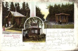 T2/T3 1906 Naunhof, Naunhof-Lindhardt; König Albert Hütte, Fürst Otto Hütte, Fürst Bismarck Hütte / Tourist Houses, Chal - Unclassified