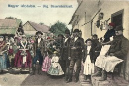 ** T2/T3 Magyar Paraszt Lakodalom / Hungarian Peasat Wedding, Folklore / Ung. Bauernhochzeit - Unclassified