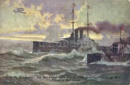 ** T1/T2 SMS Zrínyi Auf Der Fahrt Nach Der Bocche Di Cattaro Verfolgt Den Feind In Der Adria. K.u.K. Kriegsmarine. Offiz - Sin Clasificación