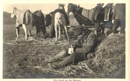 * T2 1915 Ein Gruss An Die Heimat / WWI Austro-Hungarian K.u.K. Hungarian Hussar (cavalryman) Writing A Letter To Home - Non Classés