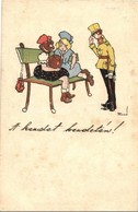 ** T2/T3 A Kezdet Kezdetén! Humoros Honvéd Katonai Lap. Kiadja A Ludovika Akadémia Levente-köre / Hungarian Military Hum - Ohne Zuordnung