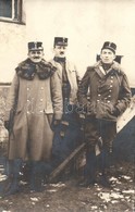 T2 1915 Dr. Leopold Béla (a Levél írója) és A Besorozó Tiszt / WWI Austro-Hungarian K.u.K. Military Officers Recruiting. - Ohne Zuordnung