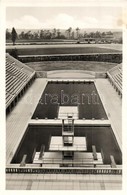 * T1/T2 1936 Berlin, Amtliche Olympia, Reichssportfeld, Blick Von Der Deutschen Kampfbahn Auf Das Schwimmstadion / Olymp - Unclassified