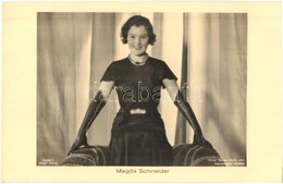 ** T1 Magda Schneider, German Actress, Mother Of Romy Schneider. Ross Verlag 7930/1. Atelier Binder, Berlin Phot. - Unclassified