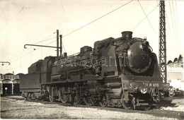 ** T1/T2 231-605 Pályaszámú Gőzmozdony Fotója / Locomotive, Photo - Unclassified